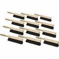 Bsc Preferred Genuine Joe Brush, Counter, 2-1/2inPollyTrim, 8inSweep, 13inBlock, BK, 12PK GJO18413CT